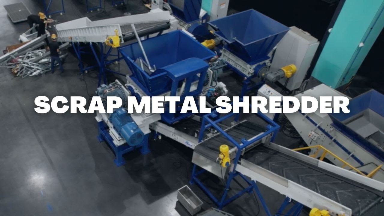 Scrap Metal Shredder | Industrial Metal Shredders