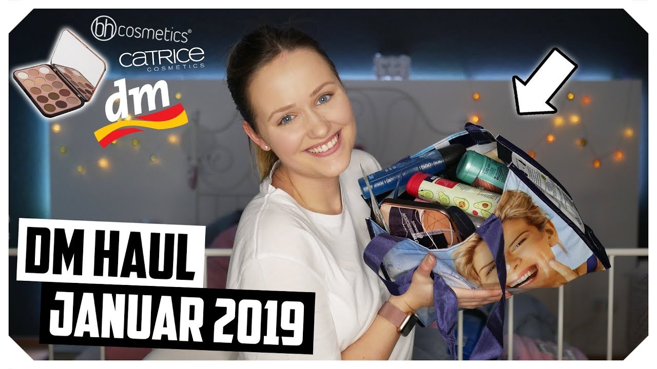 Mein erster DM HAUL😍 (Januar 2019) | Produkte von BH Cosmetics Essence Catrice Balea uvm. | Mone