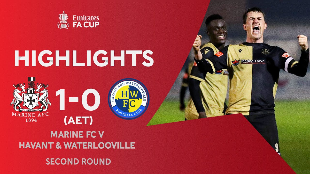Cummins' Last-Minute Winner! | Marine 1-0 Havant & Waterlooville (AET) | Emirates FA Cup 2020-21