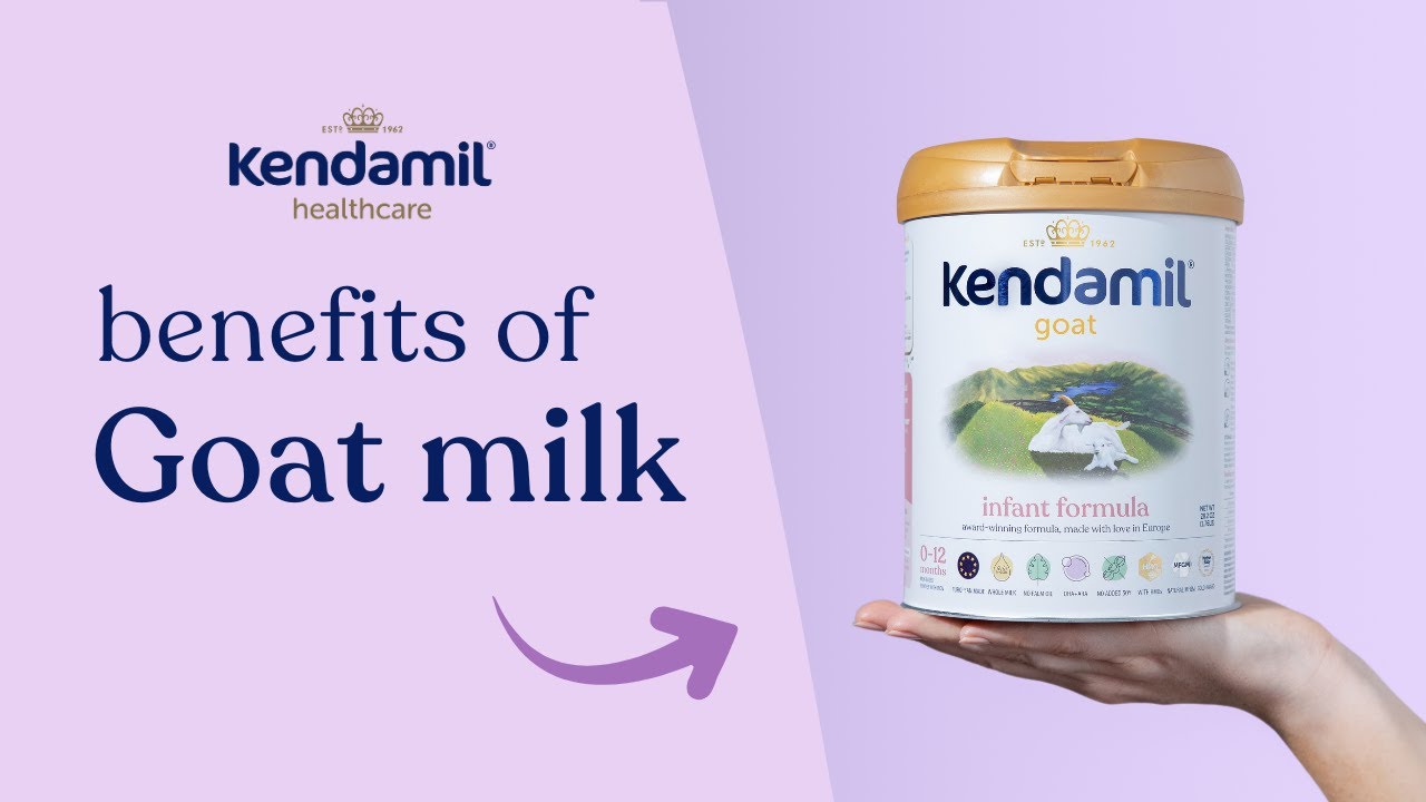 Unlocking the benefits of goat milk: Kendamil's natural solution for sensitive tummies