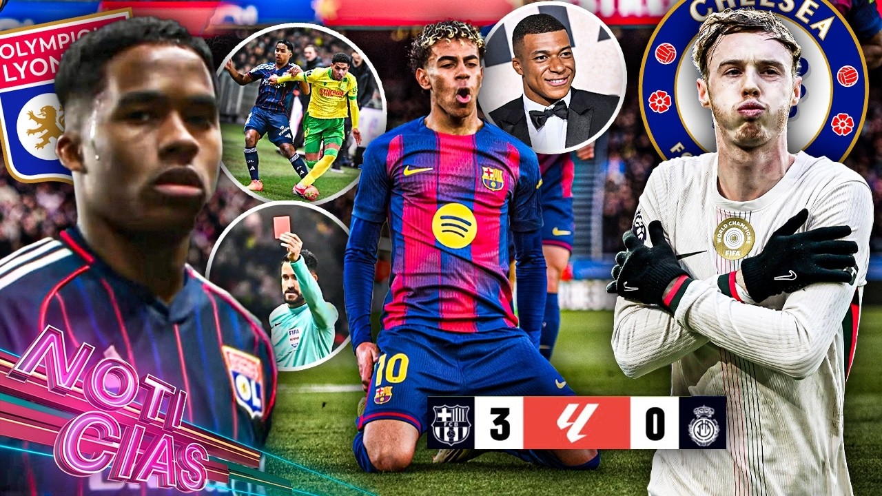 Lamine supera a Mbappe | ¡Endrick expulsado! | Liverpool 'pierde' a su fichaje | Palmer rompe récord