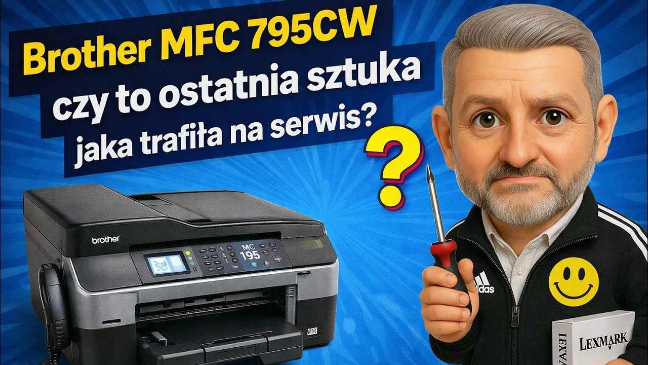 Brother  MFC 795CW czy to ostatnia sztuka jaka trafiła na serwis ?