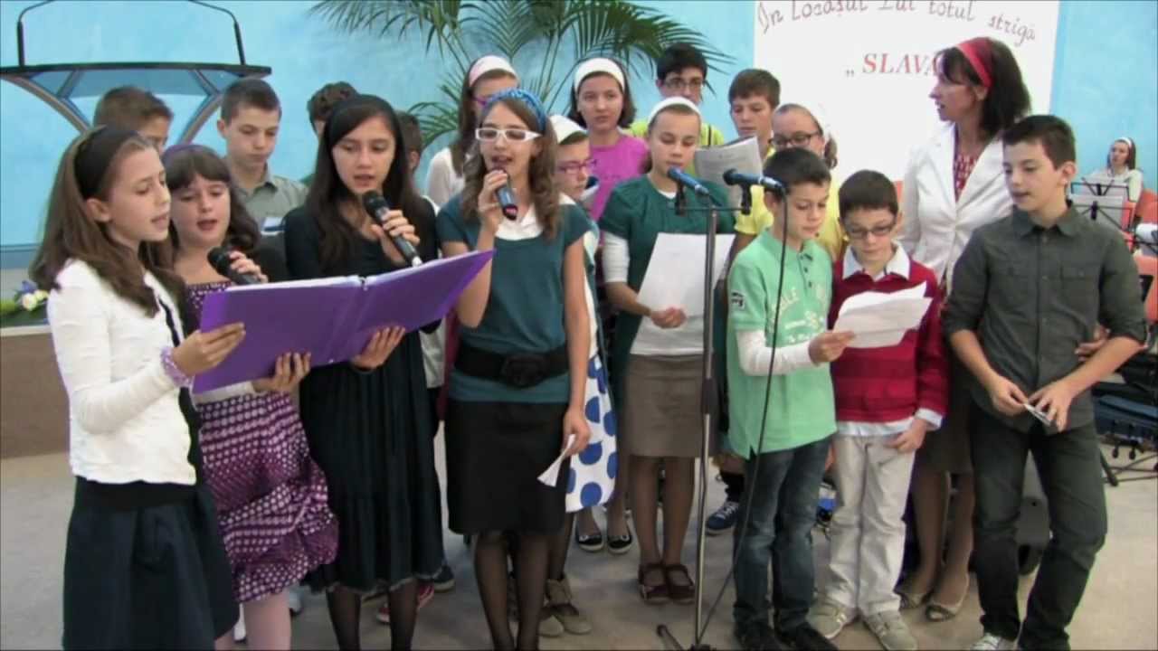 Biserica Philadelphia Mansuè - Cantare copii - ( Revarsa Doamne harul Tau )