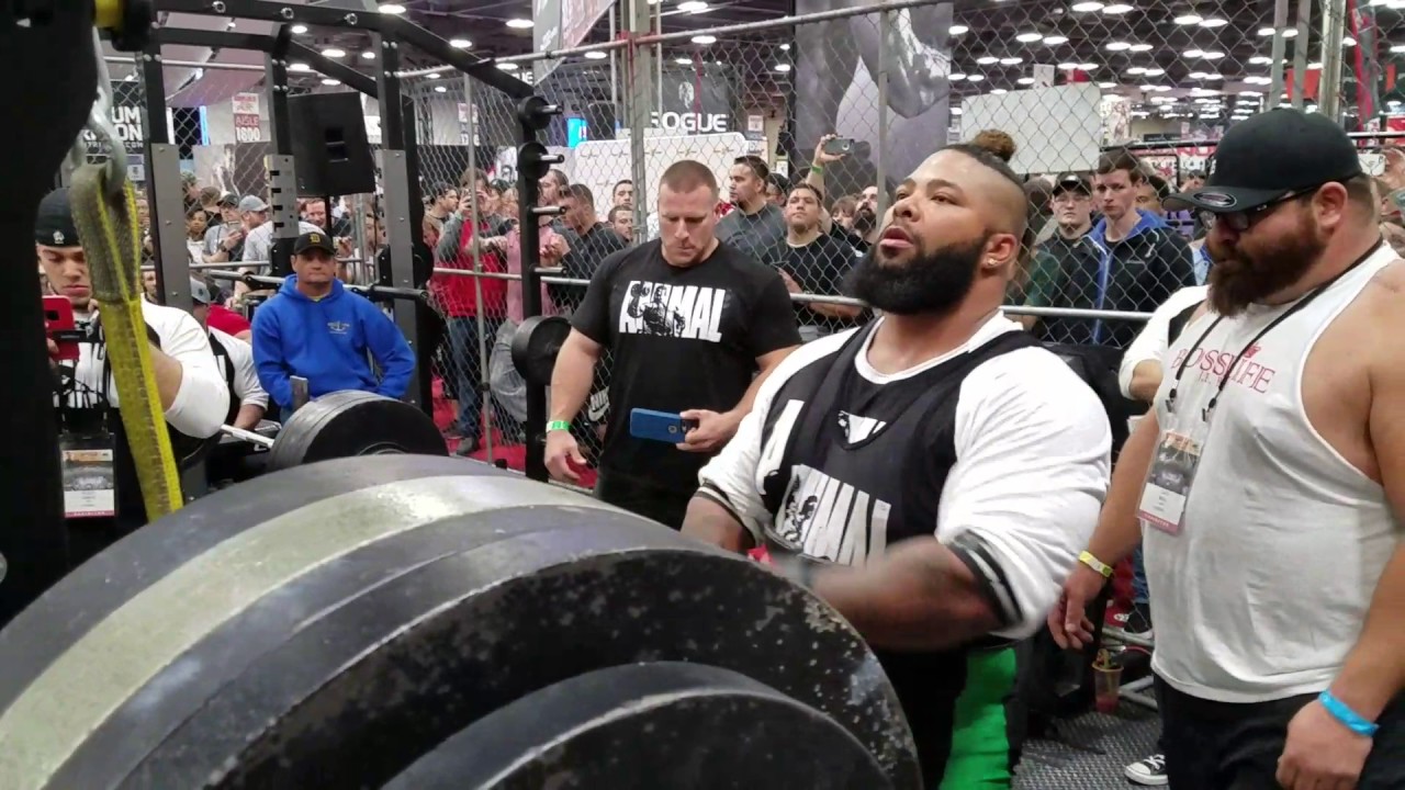 Rob Hall totals 2005 lbs in 60 seconds