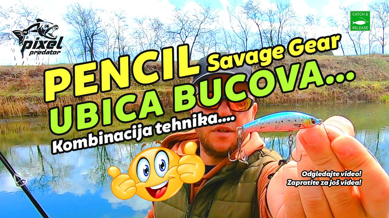 Vobler za pecanje bucova | Savage Gear Gravity Pencil 5cm