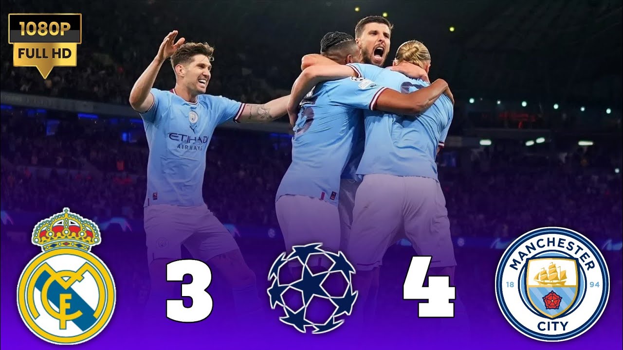 عندما جن جنون حفيظ دراجي بسبب مباراة | ملخص مباراة ريال مدريد ومانشستر سيتي 4-3 دوري ابطال اوربا2022