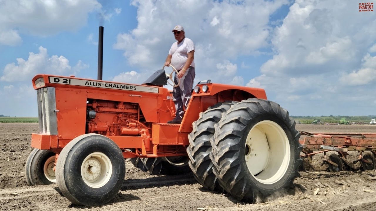 ALLIS-CHALMERS Tractors Plowing, Planting and Harvesting