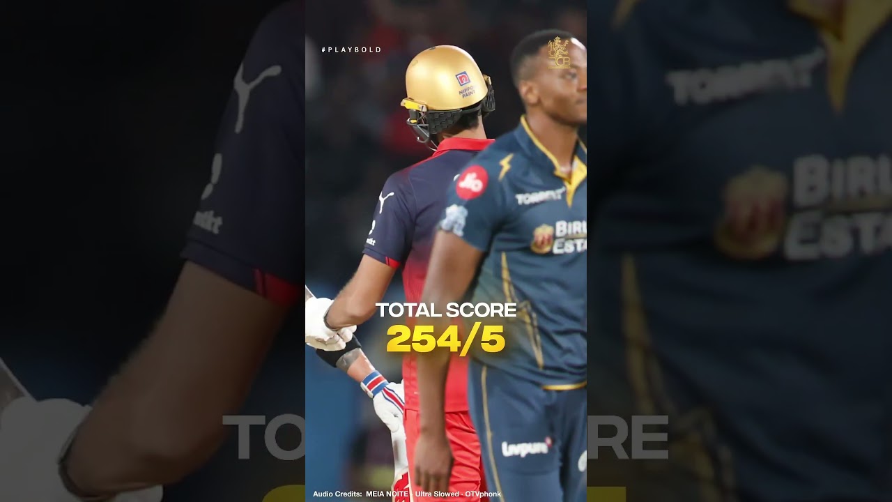 Highest Total in Tata IPL Playoffs | IPL 2026 | RCB vs GT |  Royal Challengers Bengaluru