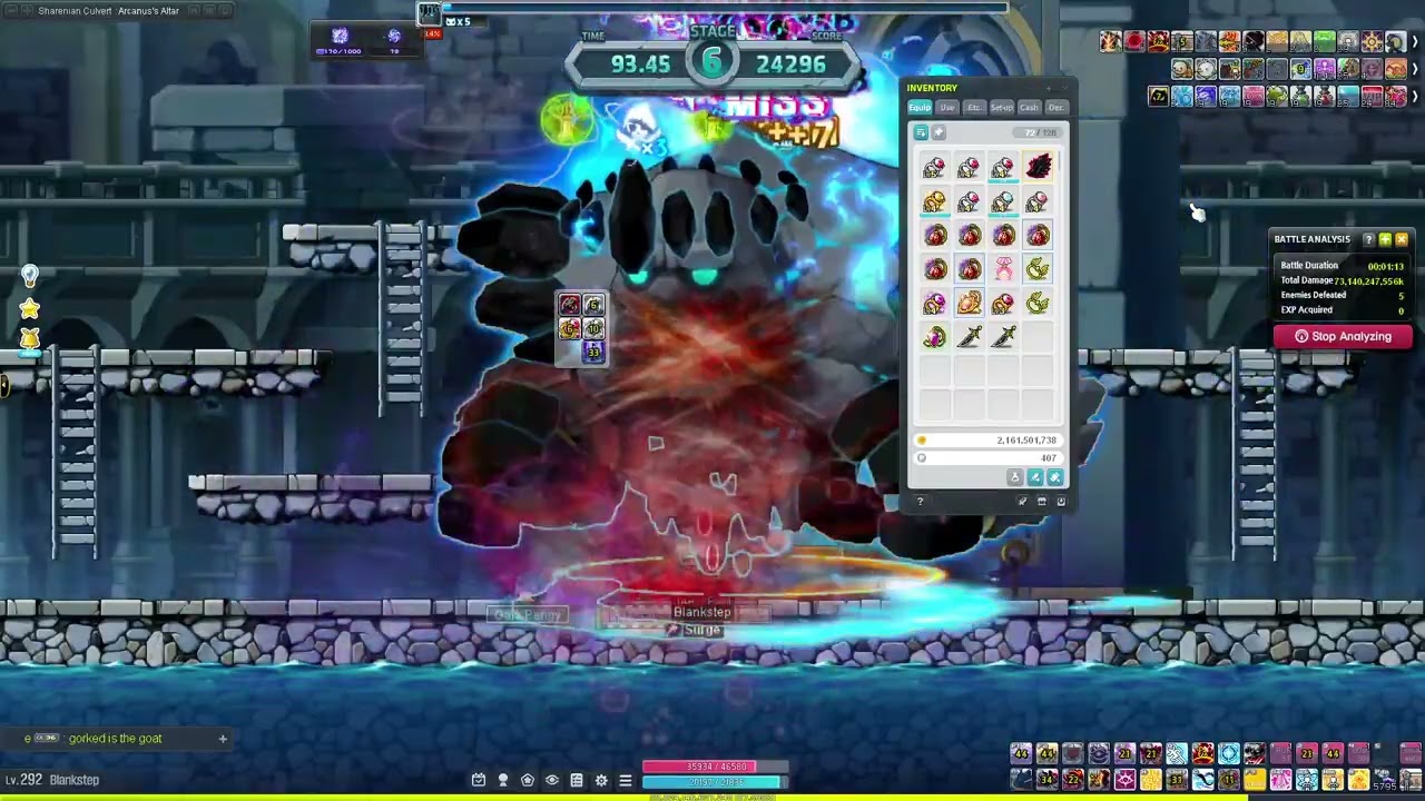 MapleStory GMS Reboot Shadower Culvert 114k (POST 2 MINUTE CHANGE)