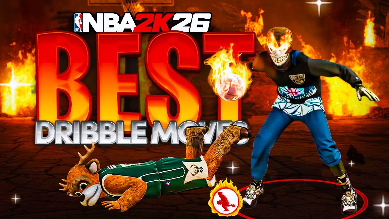  NBA2K26 BEST DRIBBLE MOVES! 👁️‍🗨️