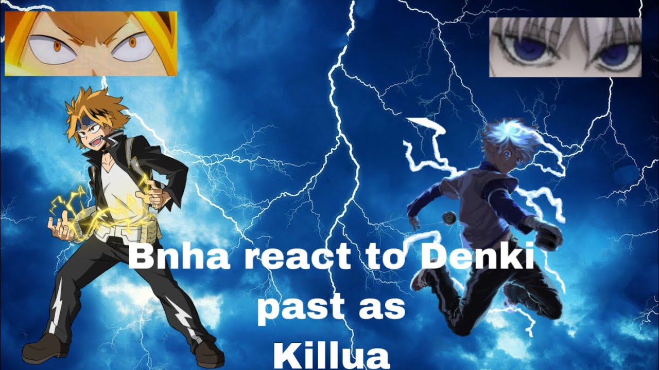 Bnha react to Denki past as Killua || Bnha x HXH Crossover || Part 2 || Star Fire || Gacha Club