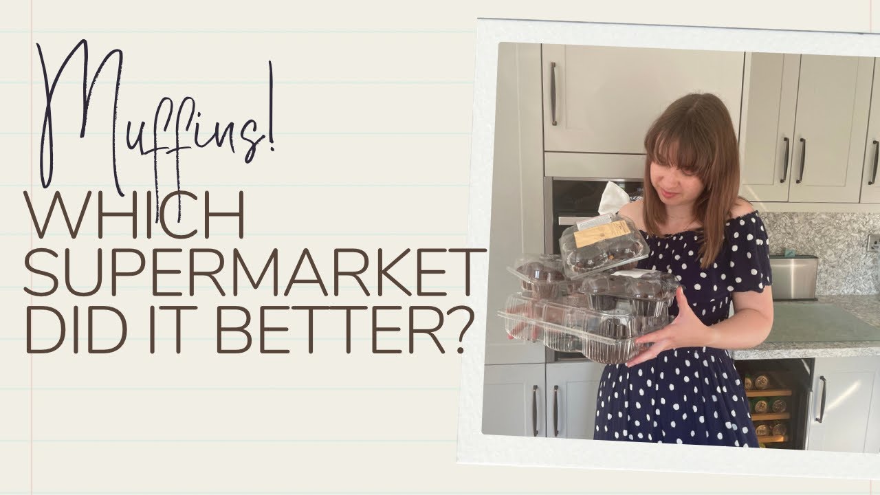 Which supermarket has the best chocolate muffins? | Costco vs Tesco vs Asda vs Sainsbury's!