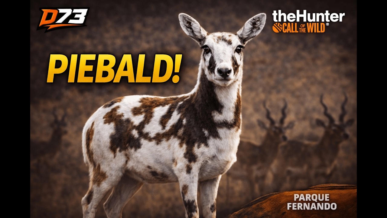 I Wasn't Expecting a PIEBALD Here | Parque Fernando | theHunter Call of the Wild