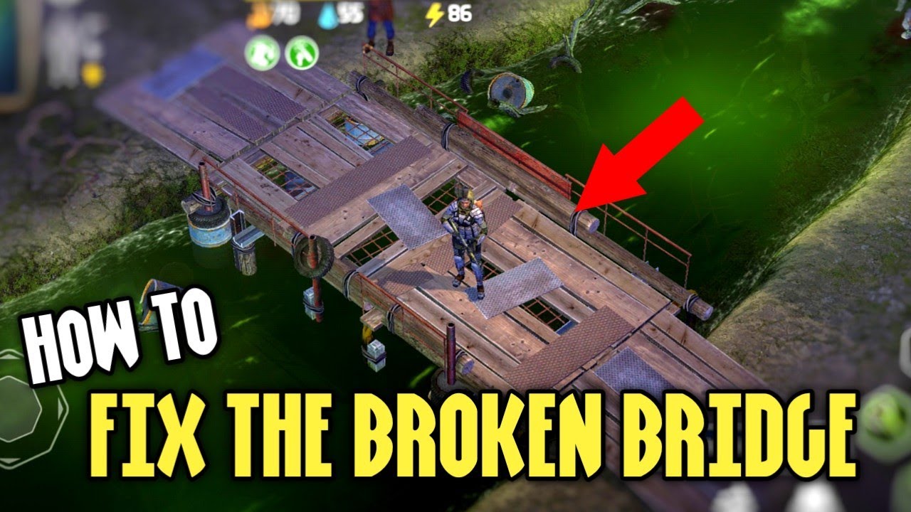 How To Unlock & Fix The Collapsed Bridge in Screaming Forest | Dawn Of Zombie Survival DOZ