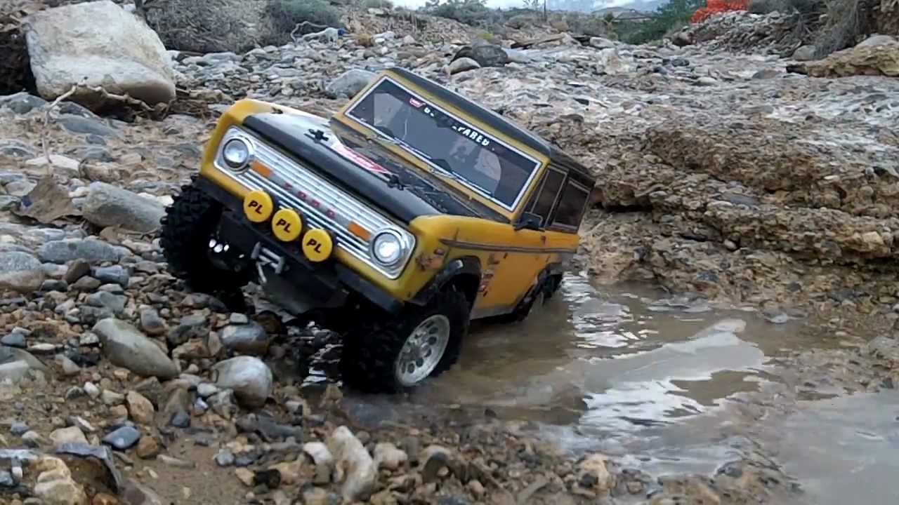 RC EXCURSION-#70 TAMIYA cc01 IN MUD AND WATER
