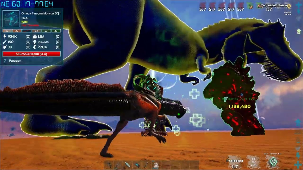 ARK Omega! Галлипрей-составитель Meltdown! Босс Paragon!