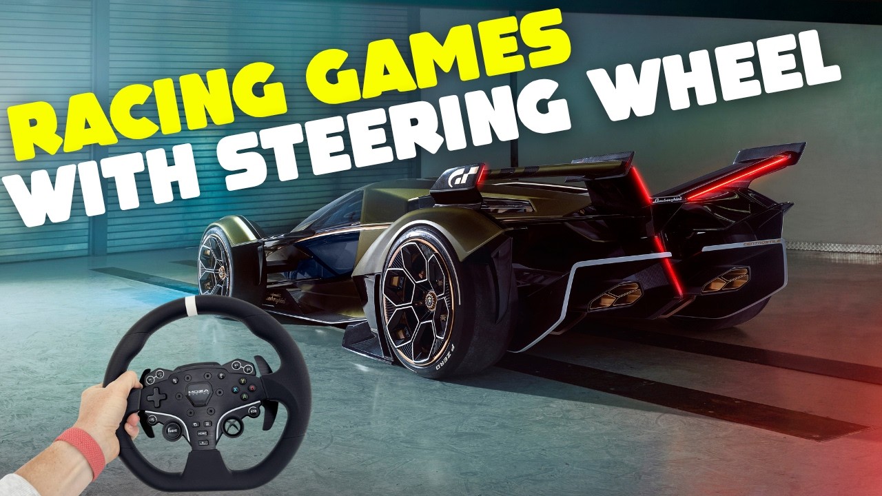 15 Best Racing Games to play with Steering Wheel ✇