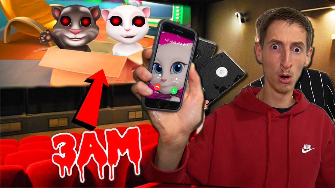NE JAMAIS REGARDER LE FILM TALKING ANGELA À 3H DU MATIN ! (TALKING ANGELA EST EST VENU CHEZ MOI)