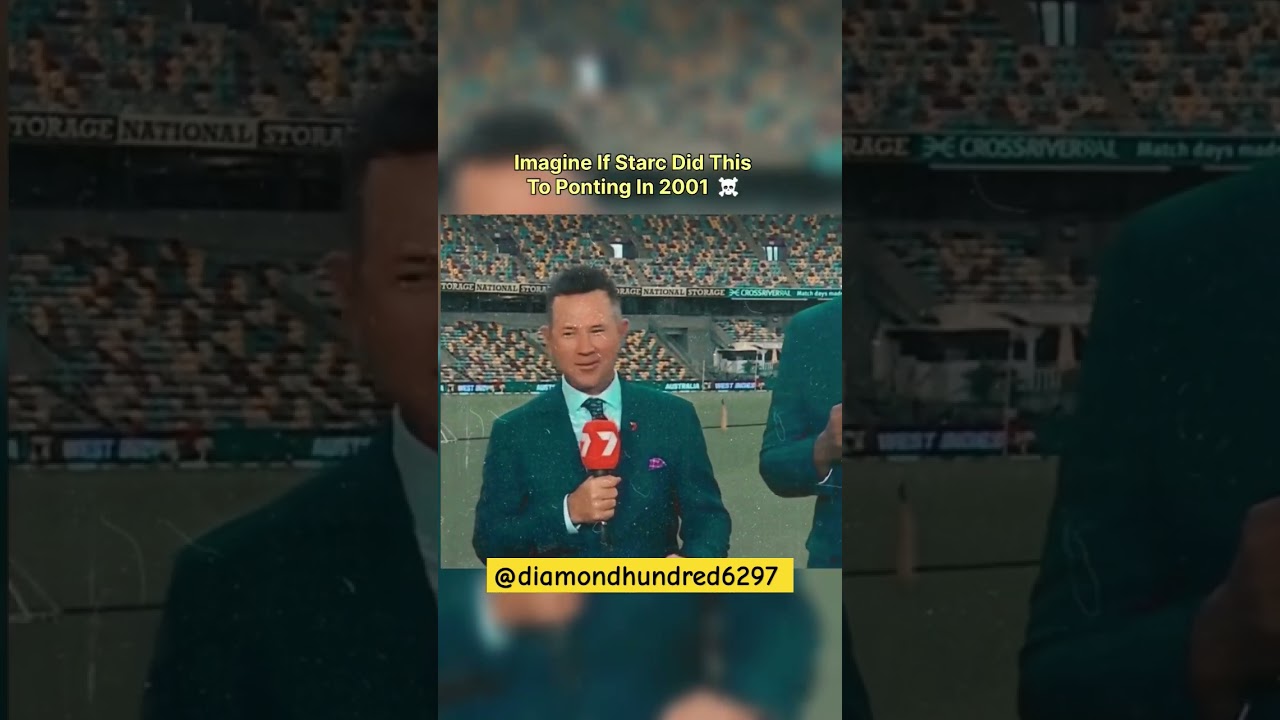 Ricky Ponting the gangster of his era #cricket #ponting #australia #mitchellstarc #shorts #ipl