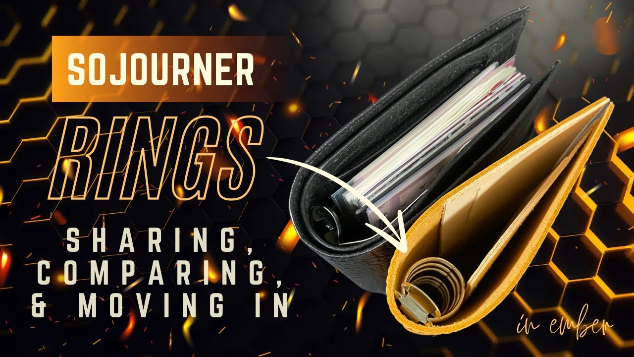 This New Ring Planner Is FIRE!!! // Sojourner Rings in Ember