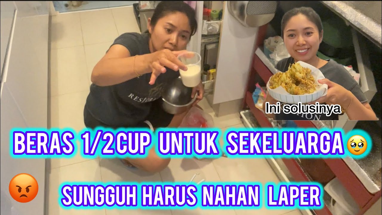MENJELANG DINNER SUPER SIBUK DI DAPUR‼️NASI SETENGAH UNTUK SERUMAH 🙈‼️