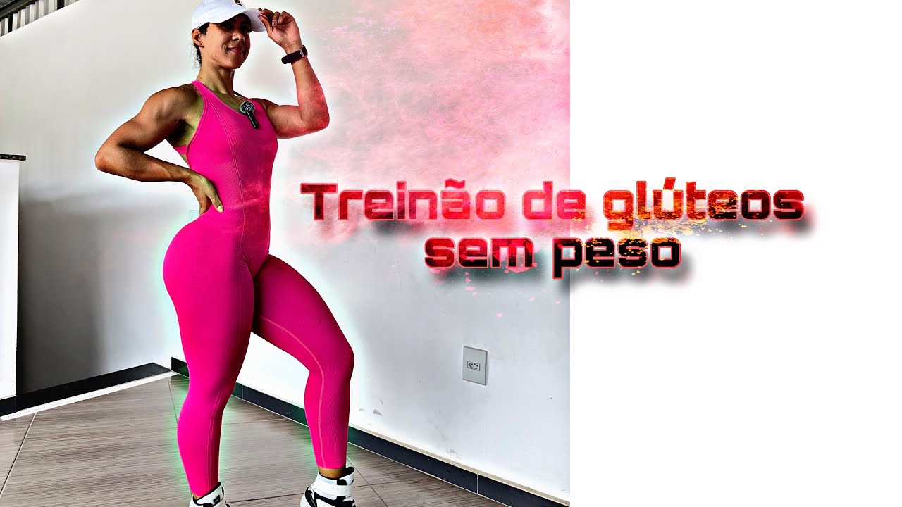 Como ter glúteos treinando em casa ? Vem fazer esse treino de glúteos com o peso do corpo 🔥