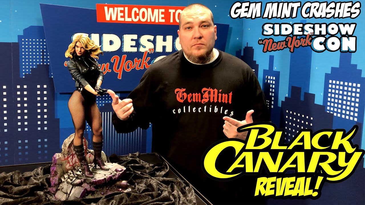 BLACK CANARY Statue Reveal! | Sideshow 
