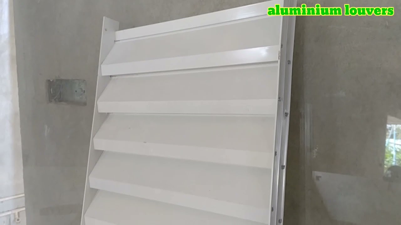 aluminium louvers work