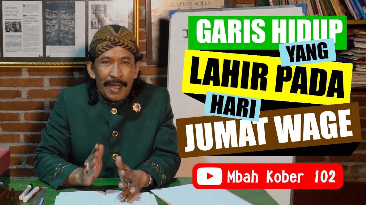 Weton Jumat Wage, Inilah Perjalanan hidupnya  || Mbah Kober 102