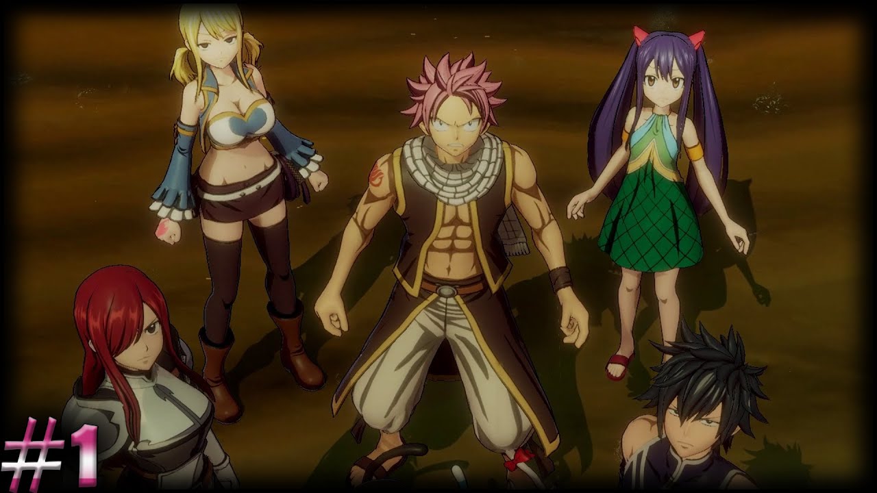 FAIRY TAIL Walkthrough Gameplay Part 1 - PROLOGUE  (No Commentary)