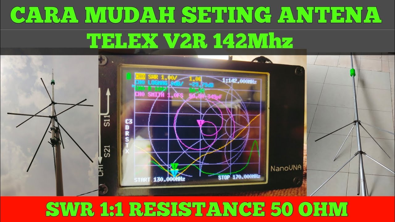 Cara Mudah Seting Antena Telex v2r
