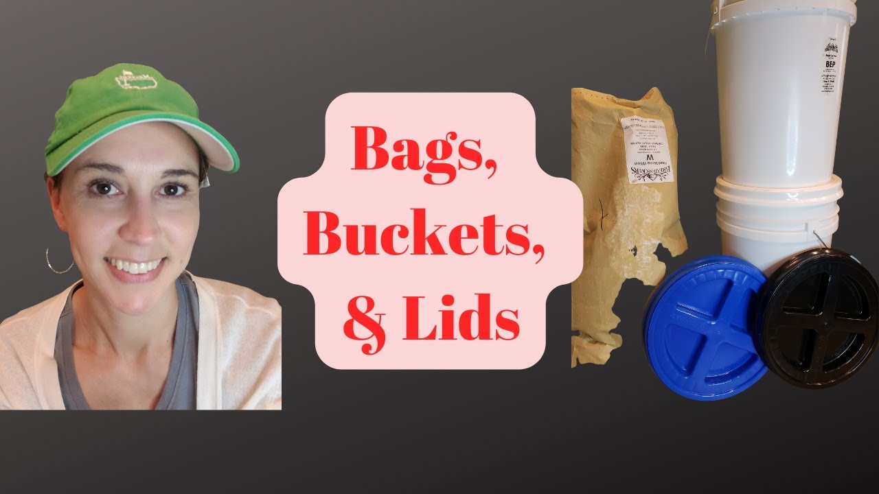 Buckets, Bags, and Lids @Tracy-Hart