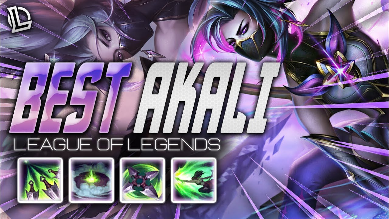 AKALI MONTAGE - BEST AKALI | Ez LoL Plays #1166