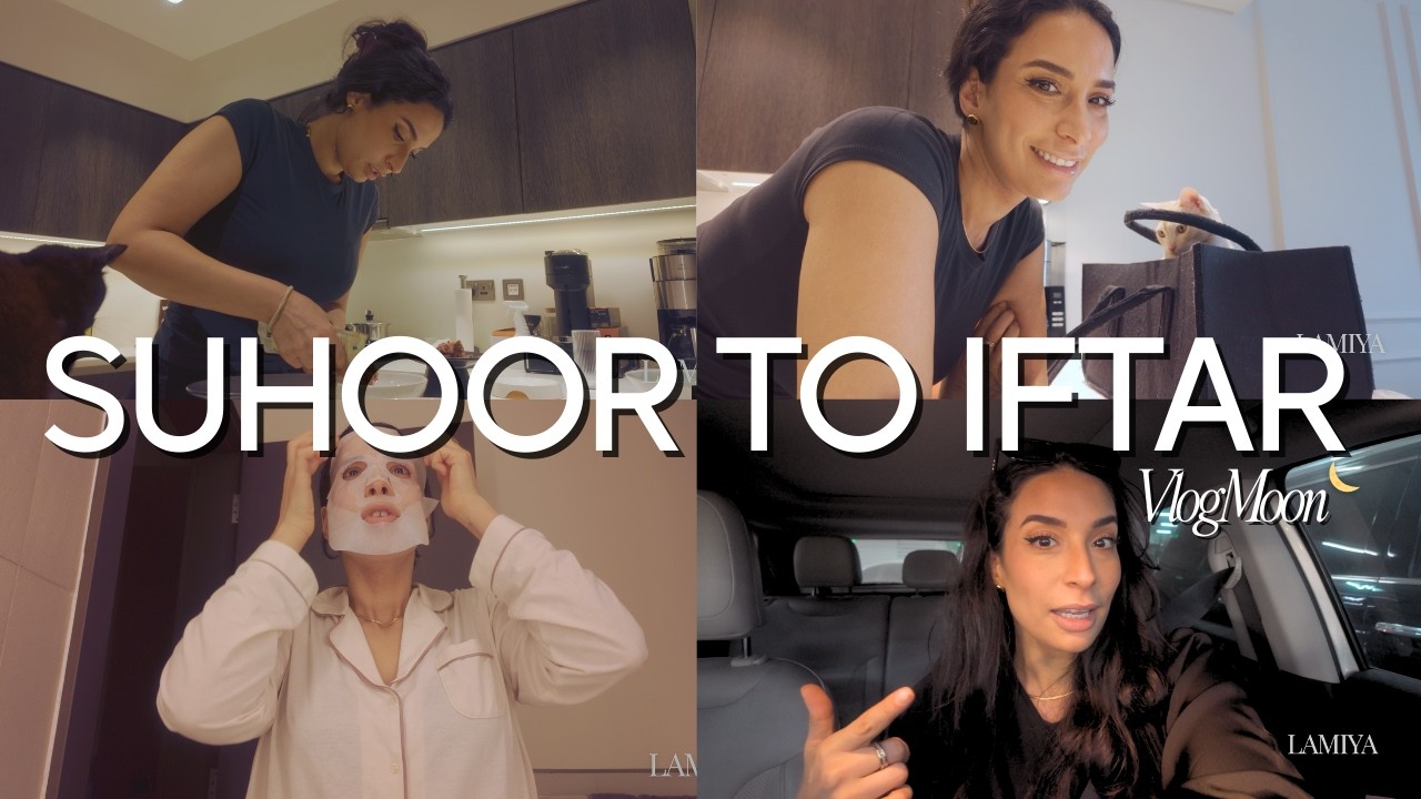 Ramadan Day in My Life 🌙 Ein ganz normaler Tag von Suhoor bis Iftar | VlogMoon - Lamiya Slimani