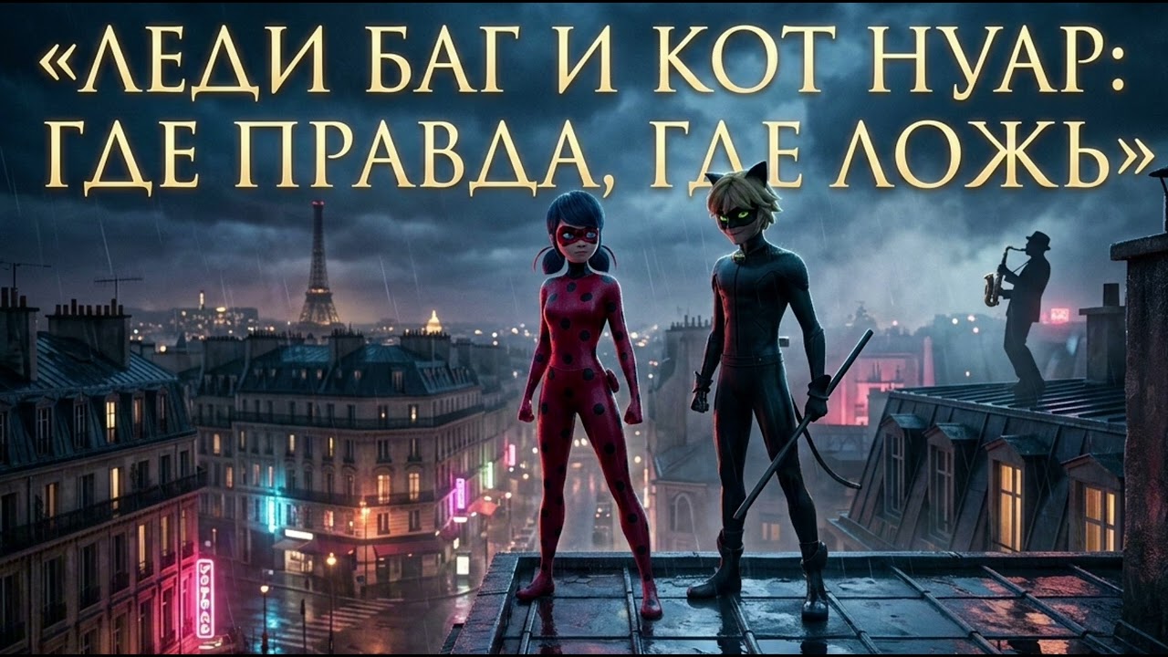 Леди Баг и Кот Нуар: Где правда, где ложь | Классический джаз о свете и тьме 🎷