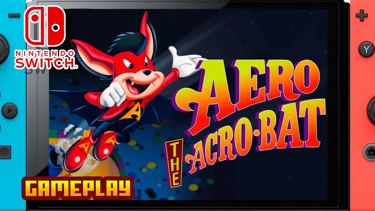 Aero The Acro-Bat - (Nintendo Switch) - Gameplay