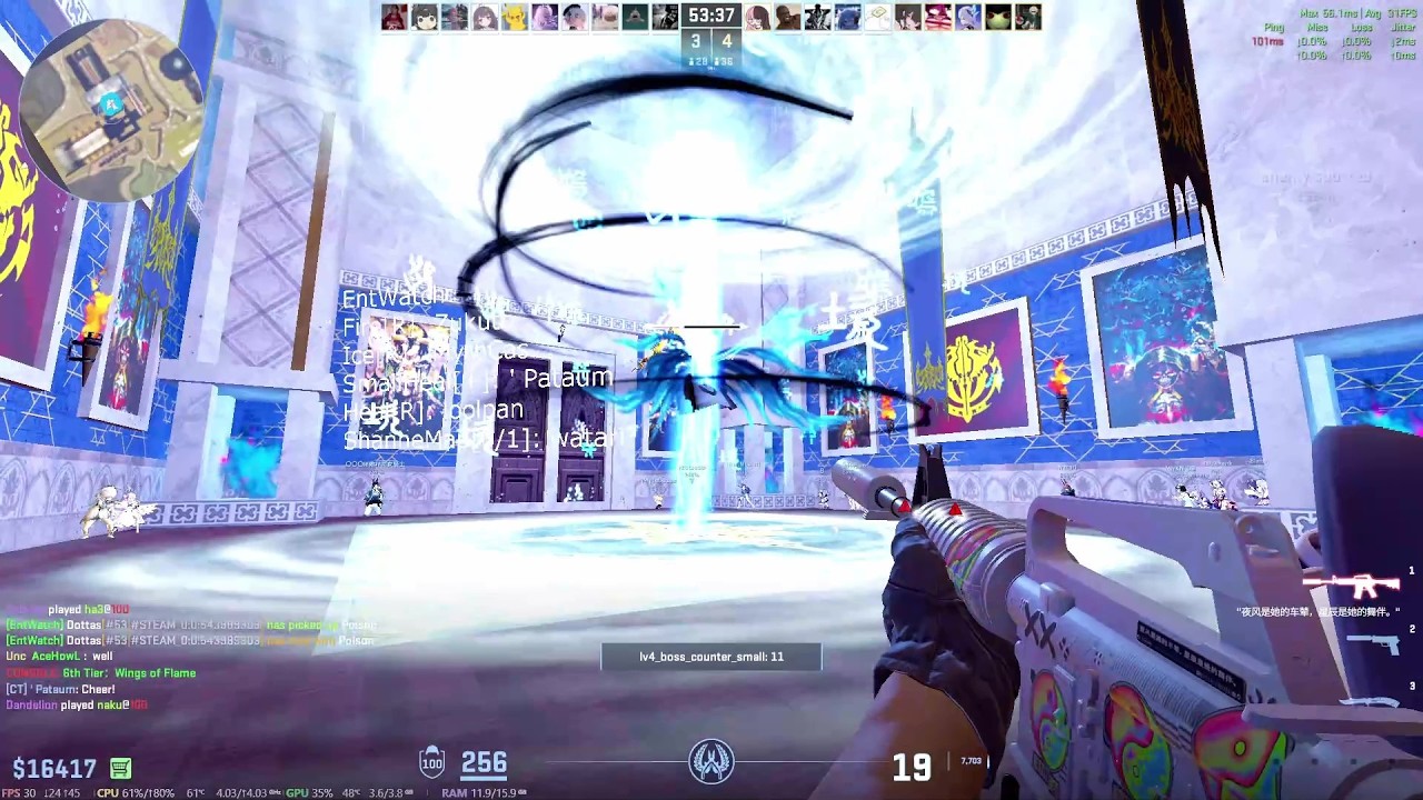 CS2 Zombie Escape ze_overlord (All Stages) on POSSESSION Server