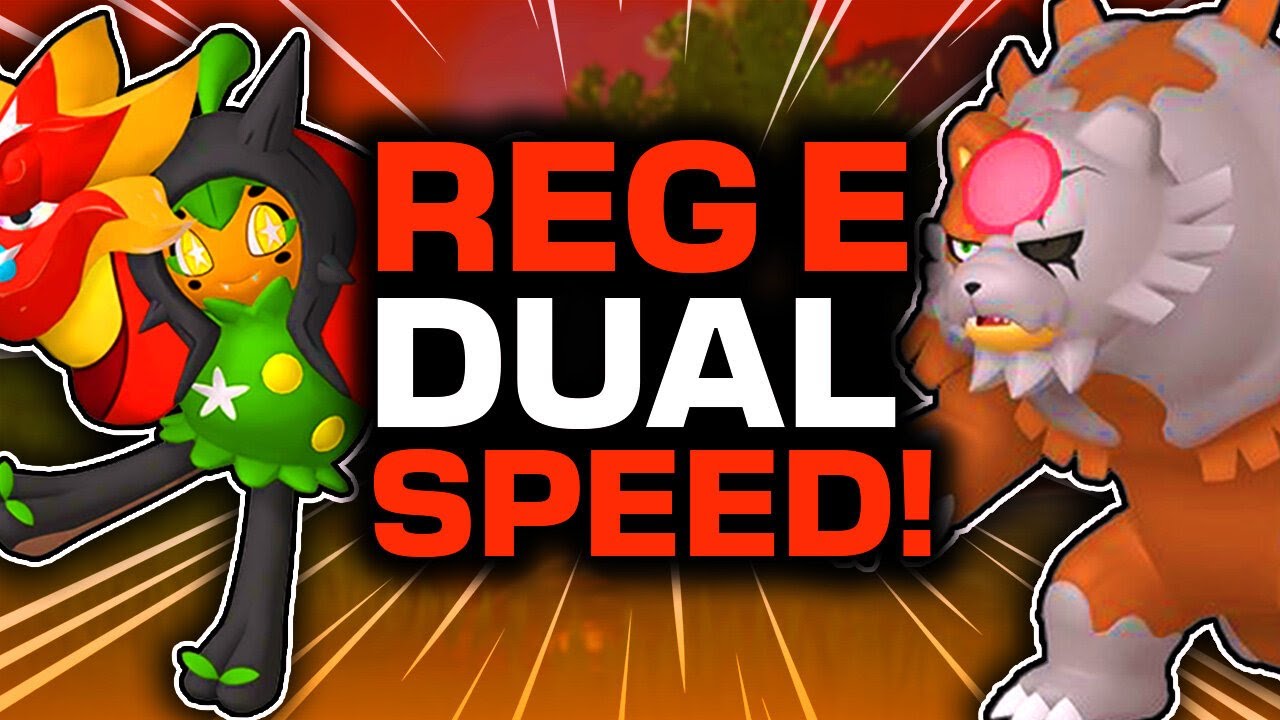 The BEST Dual Speed Team for Regulation E.. | Pokémon Scarlet and Violet Competitive