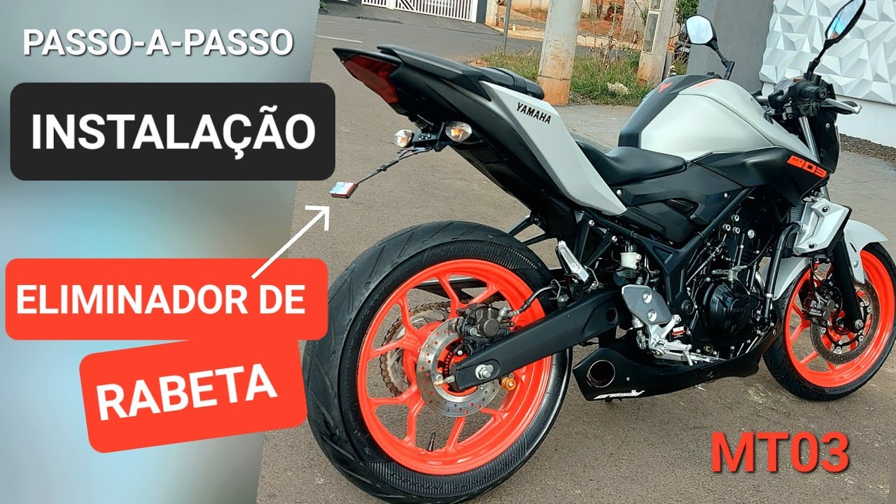 Instalando Eliminador de Rabeta MT 03 e R3
