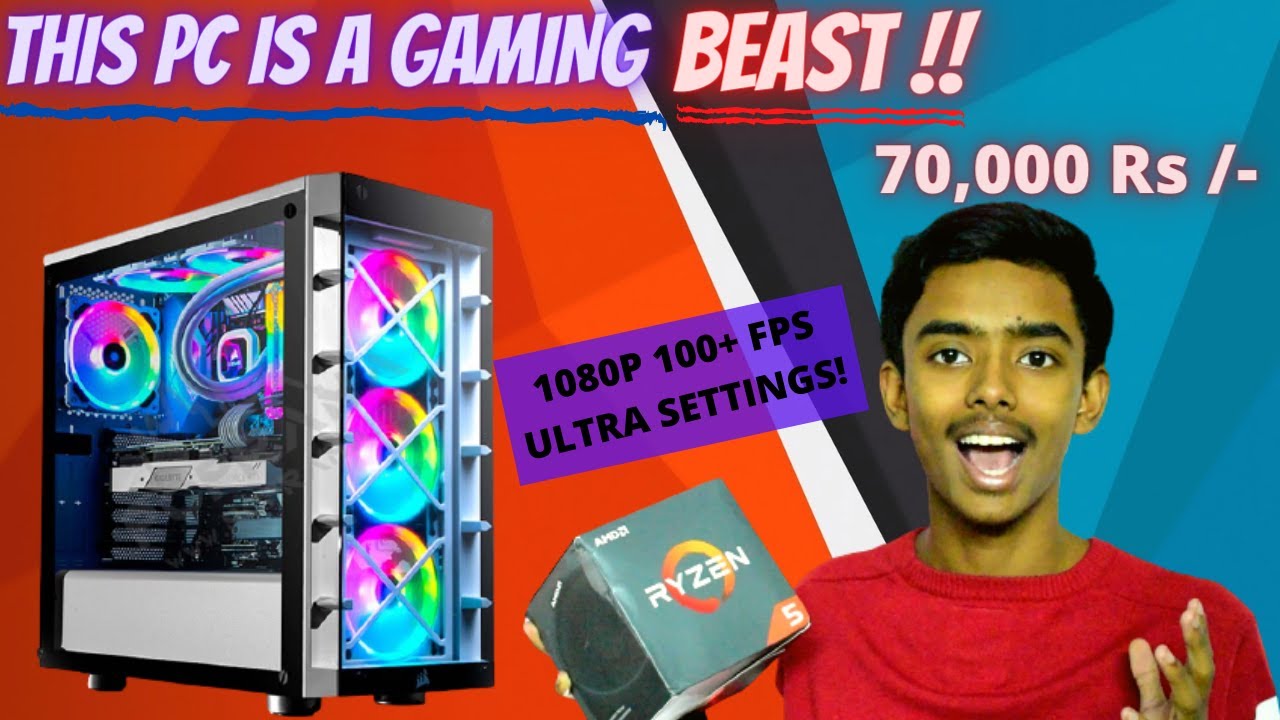 THIS PC IS A GAMING BEAST !! 70,000 Rs CRAZY PC BUILD | HINDI | 2020