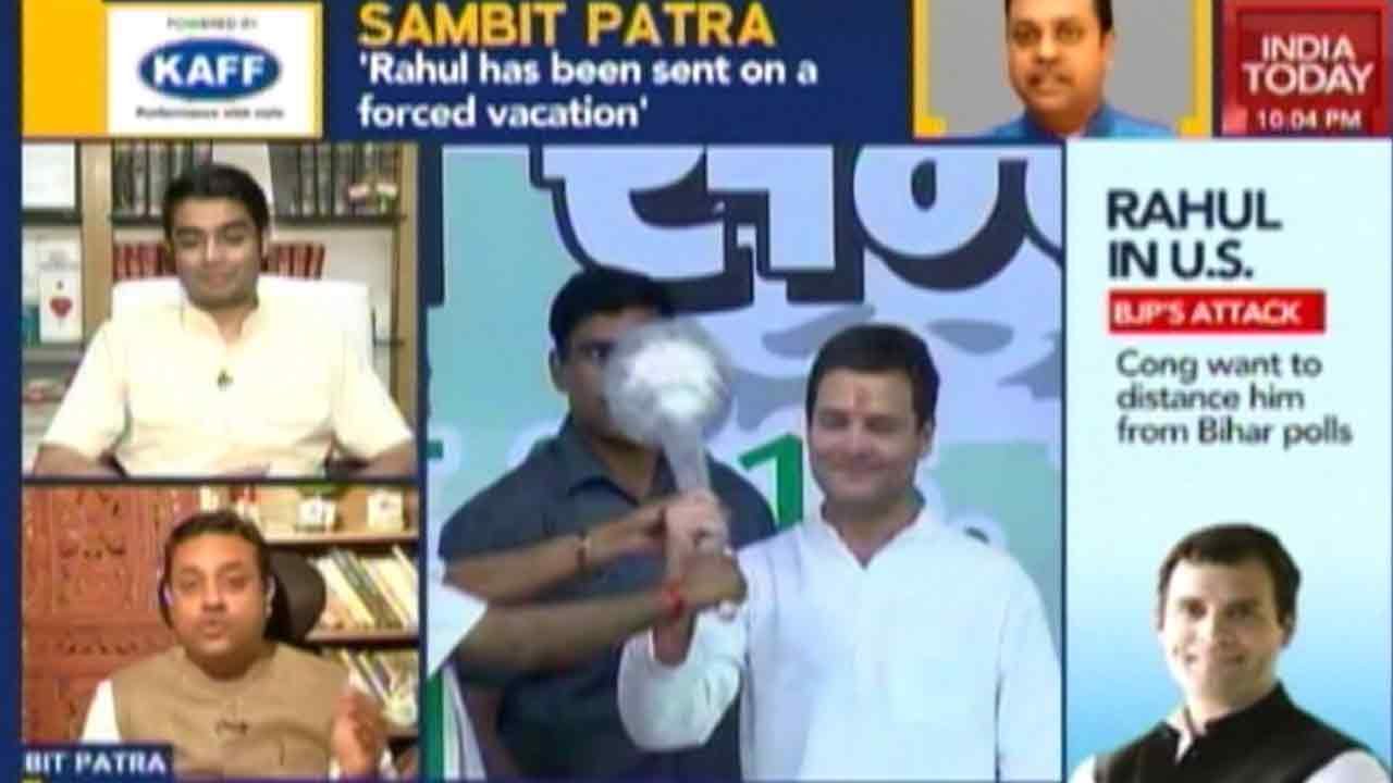Newsroom: BJP Attacks Congress After Rahul Gandhi Leaves For US