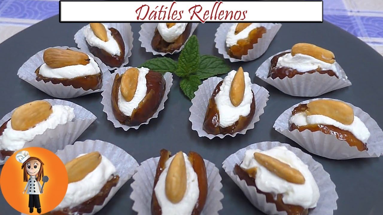 Dátiles Rellenos | Receta de Cocina en Familia