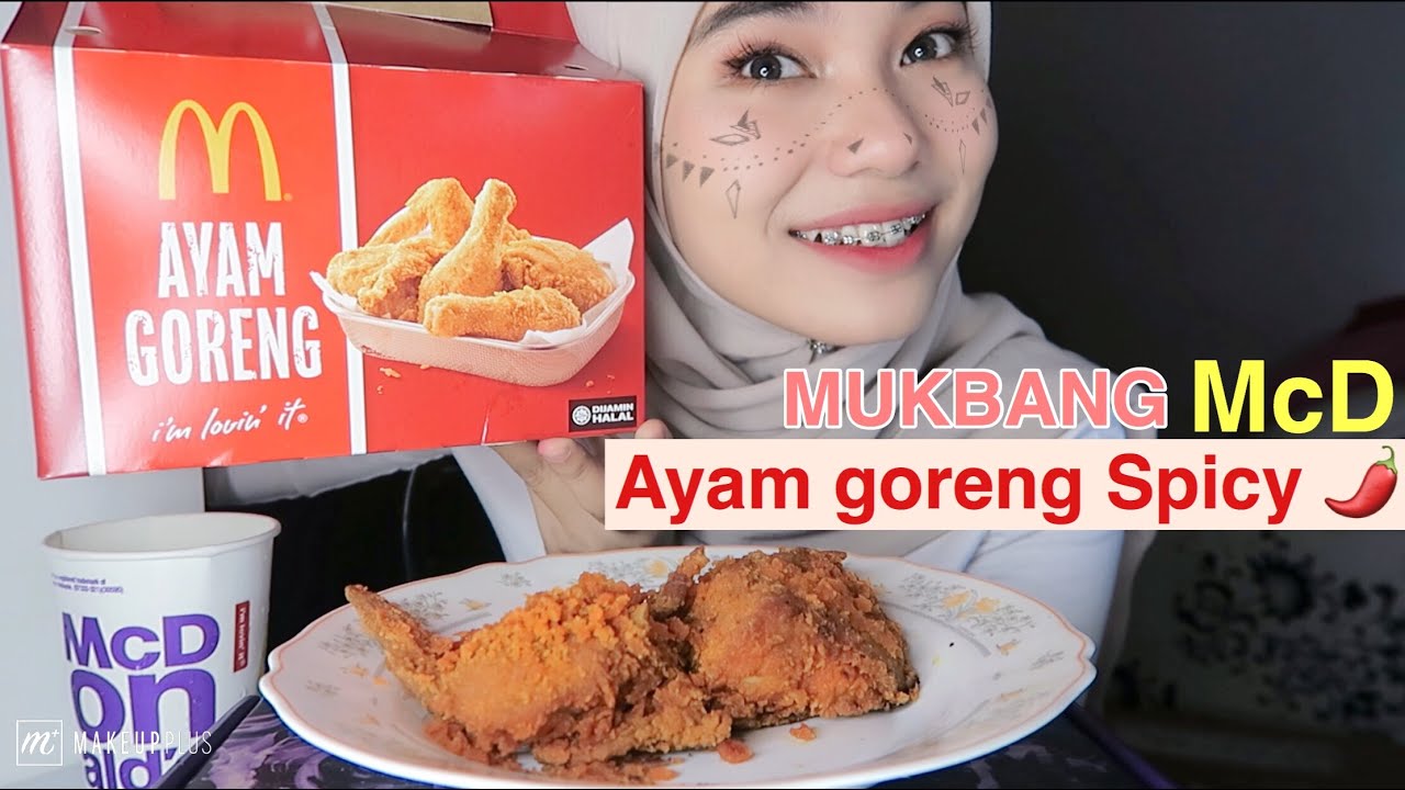 MUKBANG AYAM GORENG SPICY MCD MALAYSIA 🌶