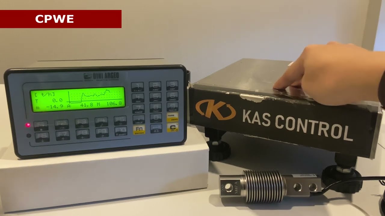 Dini Argeo CPWE  Weight Controller For  Belt Conveyor Scale เครื่องชั่งน้ำหนักผ่านสายพานลำเลียง
