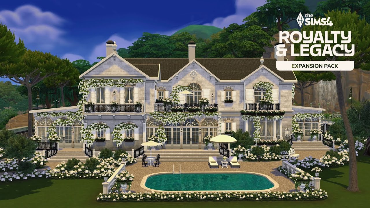 Luxurious Castle • Royalty & Legacy Expansion Pack • The Sims 4 • No CC | Speed Build