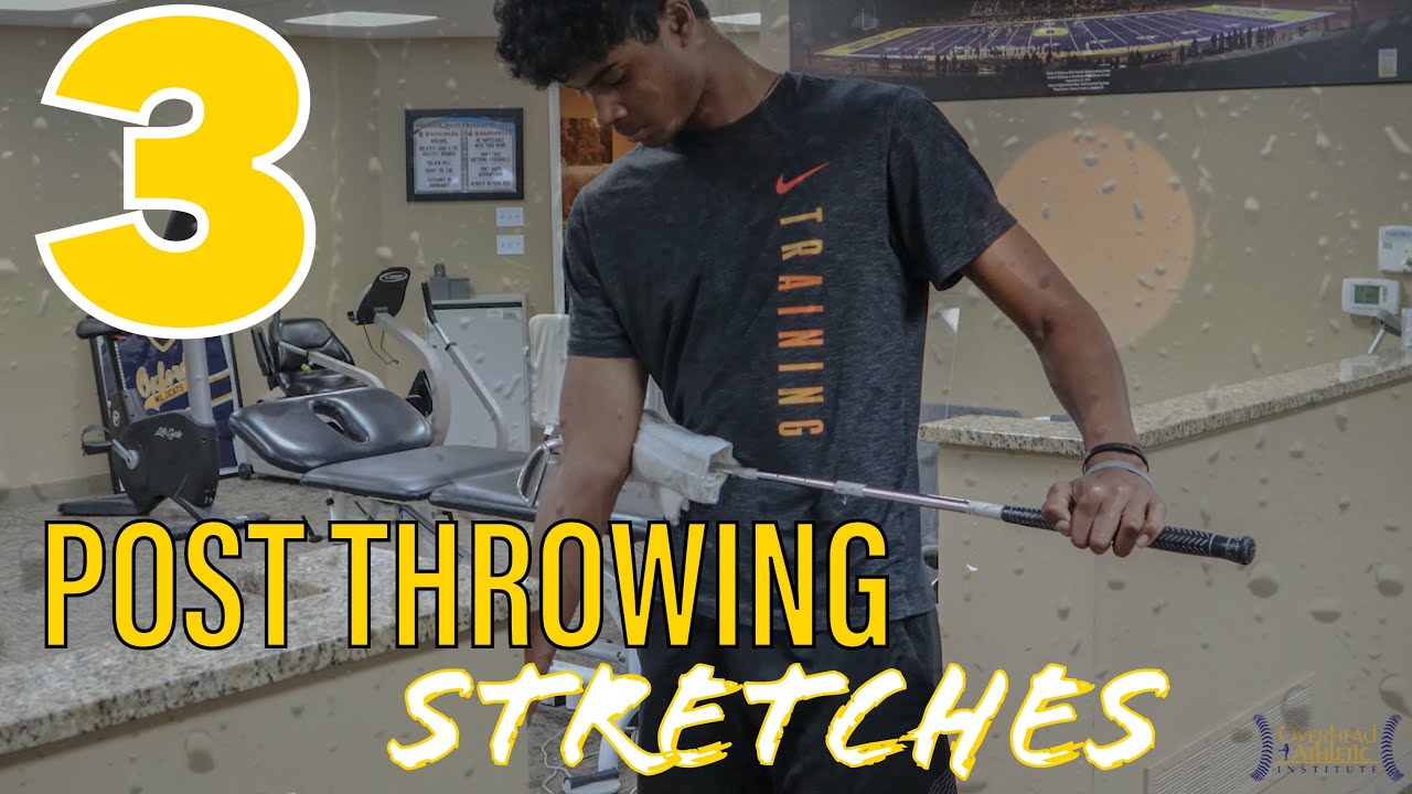 3 Best Post Throwing Stretches for Baseball Players