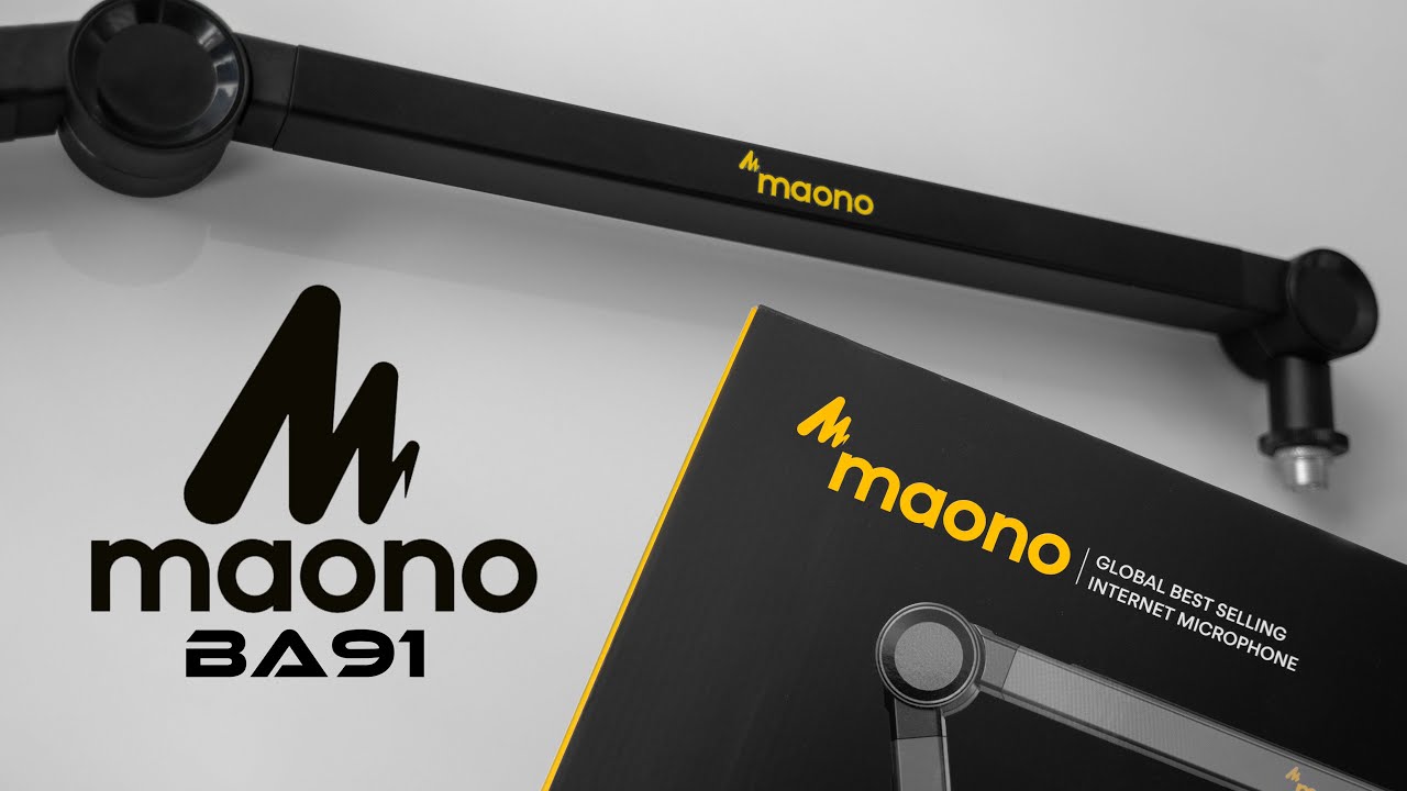 Maono BA91 Microphone Suspension Boom Arm Stand Bangla Review 2024