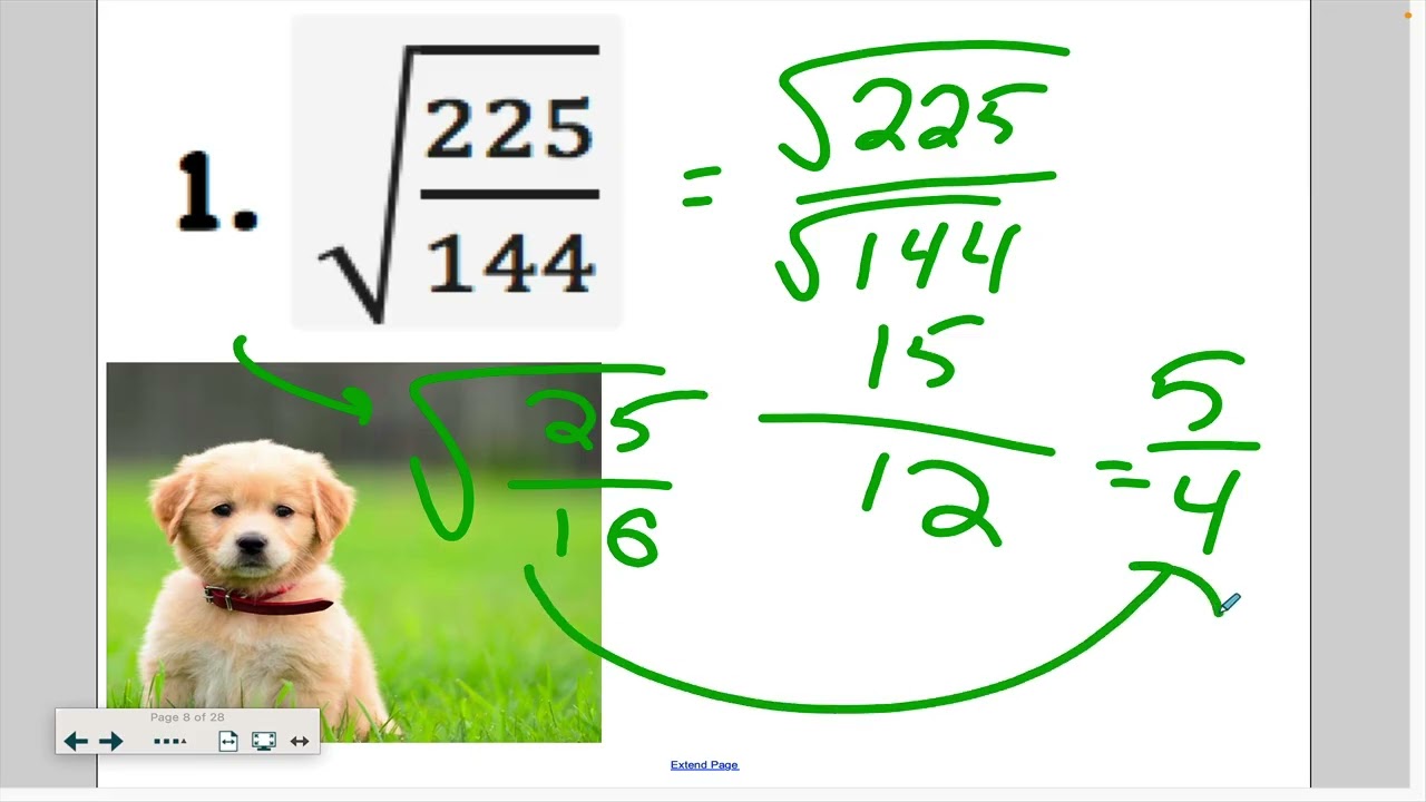 March 12 (Algebra I)