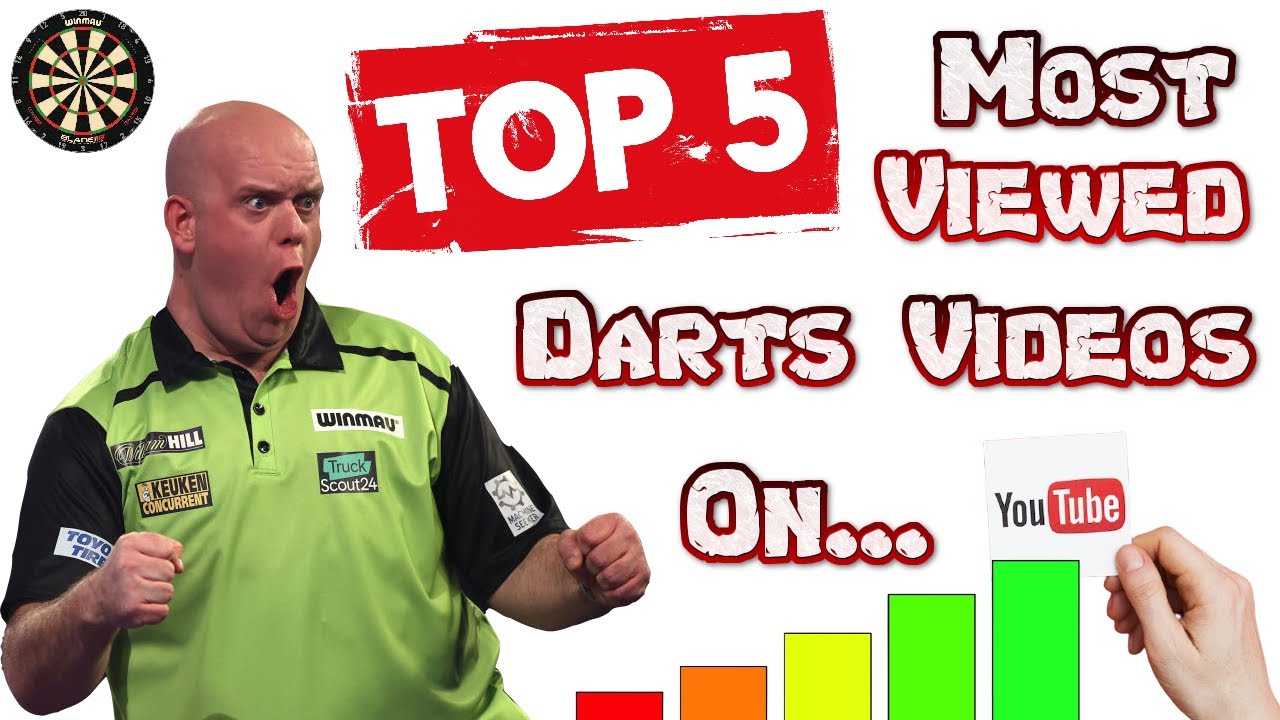 TOP 5 Most Viewed DARTS Videos On Youtube - Funny Ending!