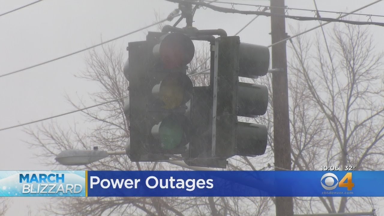Blizzard Downs Trees, Blamed For Power Outages
